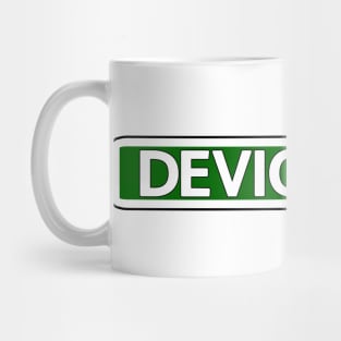 Devious Dr Street Sign Mug